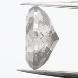 1.71 Ct Natural Loose Diamond, Marquise Diamond, Grey color Diamond, Marquise Cut Diamond, Polished Diamond, Rose Cut Diamond L450
