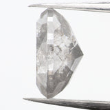 1.71 CT Natural Loose Marquise Shape Diamond Salt And Pepper Loose Marquise Rose Cut Diamond 9.15 MM Grey Color Marquise Cut Diamond LQ450