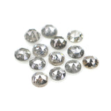 Natural Loose Round Rose Cut Diamond, Salt And Pepper Round Diamond, Natural Loose Diamond, Rose Cut Diamond, 1.21 CT Round Shape KR2648