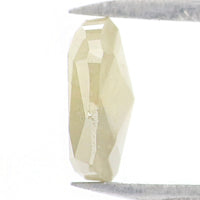 Natural Loose Cushion Grey Color Diamond 0.63 CT 6.00 MM Cushion Shape Rose Cut Diamond KR1273