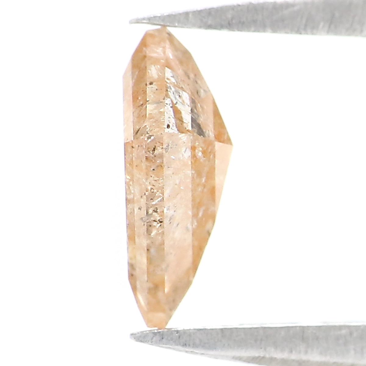 0.58 CT Natural Loose Kite Shape Diamond Brown Color Kite Shape Diamond 7.45 MM Natural Diamond Light Brown Kite Rose Cut Diamond QK2590