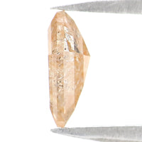 Natural Loose Kite Diamond Light Brown Color 0.58 CT 7.43 MM Kite Shape Rose Cut Diamond KDK2590