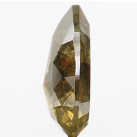 0.73 CT Natural Loose Diamond, Pear Diamond, Green Diamond, Rustic Diamond, Pear Cut Diamond, Fancy Color Diamond L442