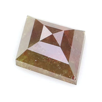 Natural Loose Kite Diamond Grey Brown Color 1.10 CT 9.80 MM Kite Shape Rose Cut Diamond L8105