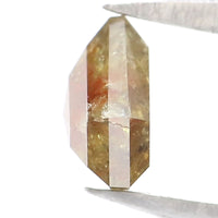 Natural Loose Shield Brown Color Diamond 0.66 CT 5.10 MM Shield Shape Rose Cut Diamond L369