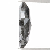 Natural Loose Marquise Salt And Pepper Diamond Black Grey Color 1.08 CT 9.70 MM Marquise Shape Rose Cut Diamond KDL1200