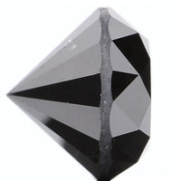 2.98 Ct Natural Loose Diamond, Black Color Diamond, Round Diamond, Round Brilliant Cut Diamond, Sparkling Diamond, Rustic Diamond L407