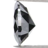 Natural Loose Pear Salt And Pepper Diamond Black Grey Color 2.18 CT 9.5 MM Pear Shape Rose Cut Diamond L8218