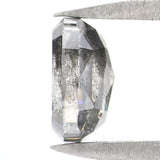 Natural Loose Cushion Diamond, Salt And Pepper Diamond, Natural Loose Diamond, Cushion Rose Cut Diamond, 0.61 CT Cushion Shape Diamond KDL2717