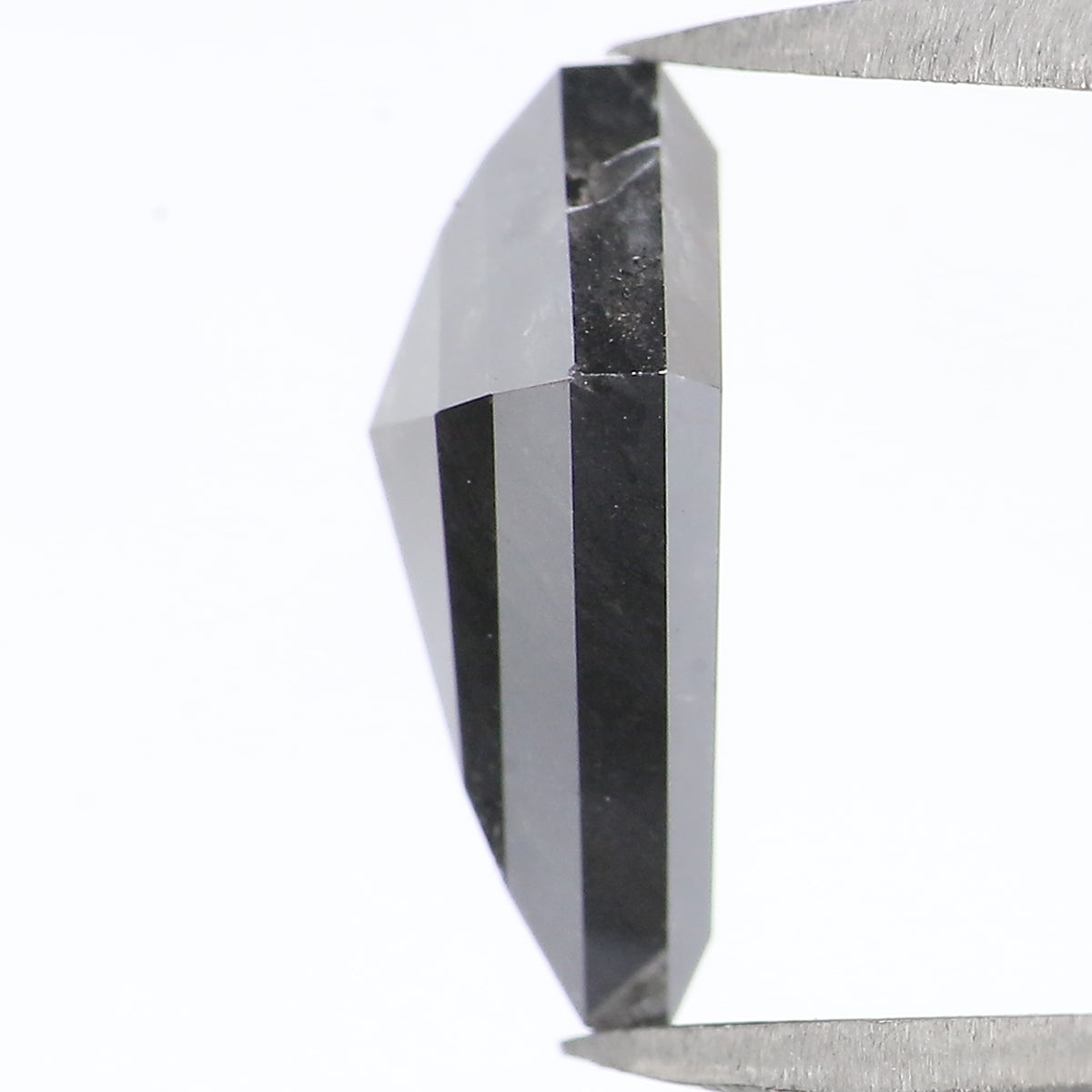 2.71 CT Natural Loose Kite Shape Diamond Salt And Pepper Kite Cut Diamond 12.05 MM Black Grey Color Kite Shape Rose Cut Diamond QL2121