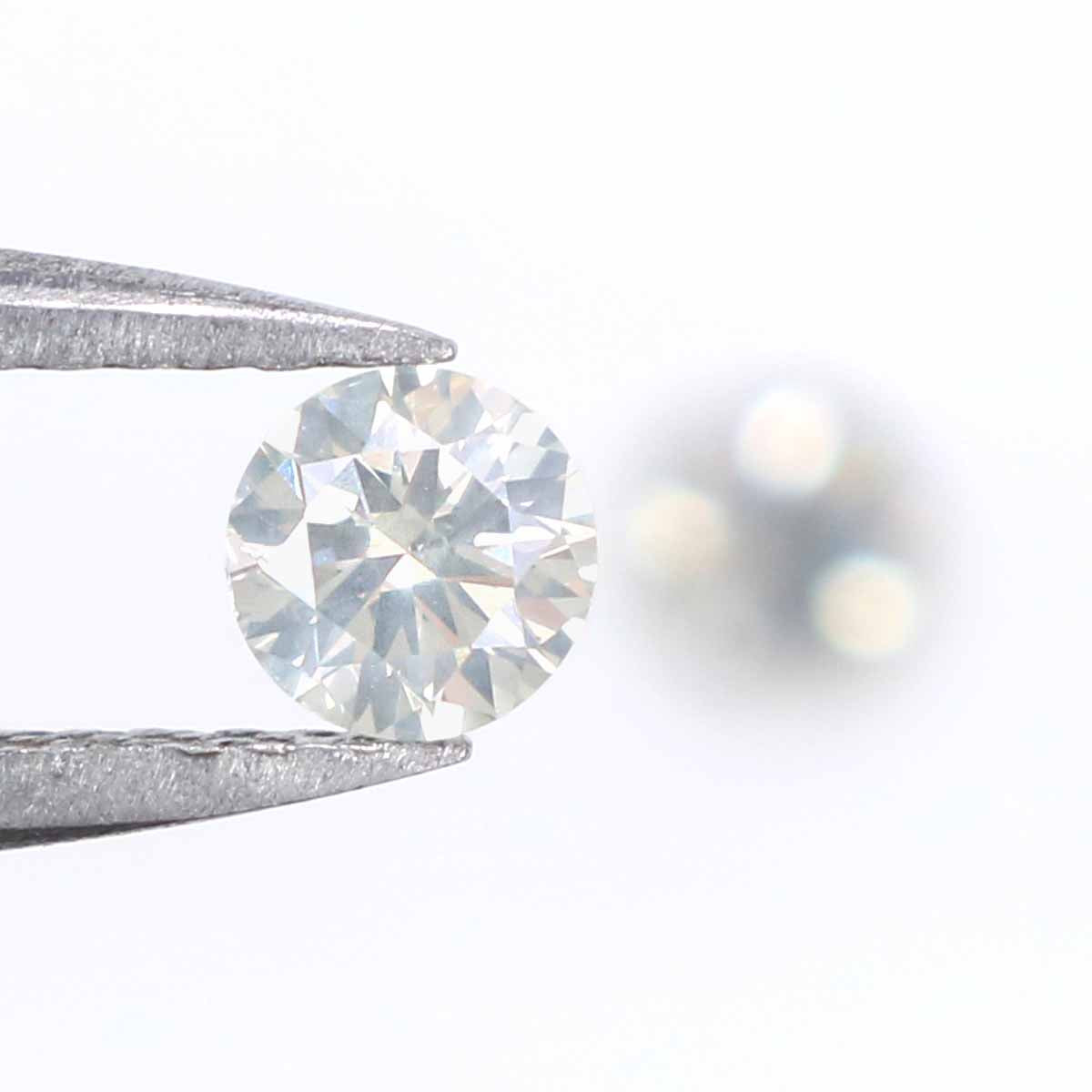Natural Loose Round Brilliant Cut Diamond White - J Color 0.34 CT 3.50 MM Round Shape Rose Cut Diamond L2014