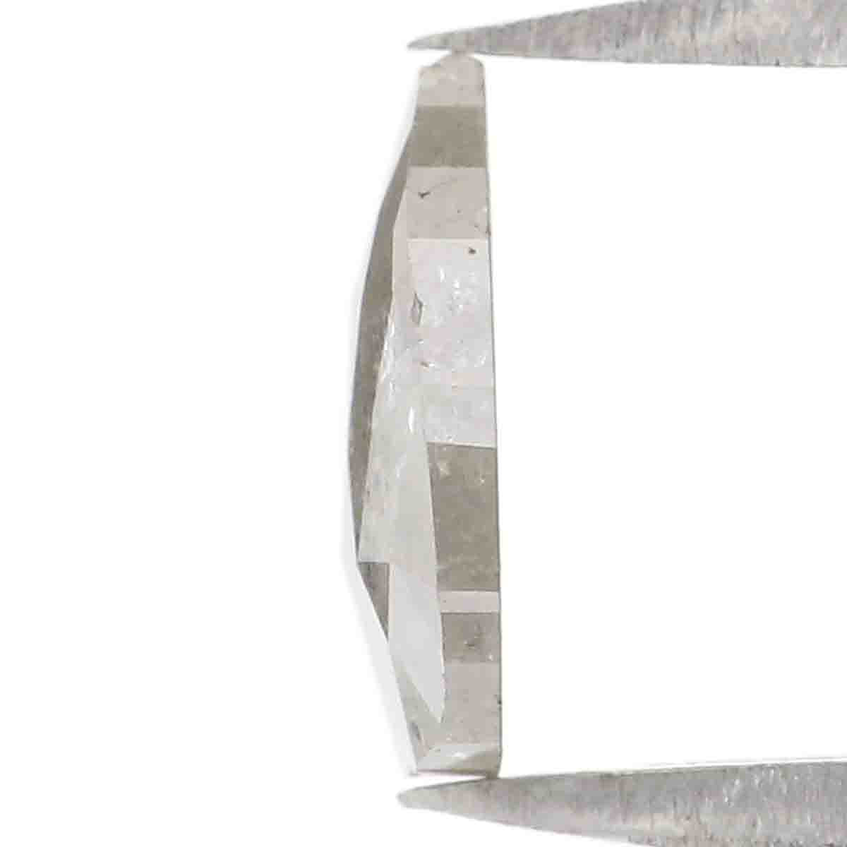0.85 CT Natural Loose Pear Shape Diamond Grey Color Pear Cut Diamond 8.00 MM Natural Loose Grey Color Diamond Pear Rose Cut Diamond LQ6982