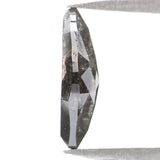 Natural Loose Marquise Salt And Pepper Diamond Black Grey Color 0.88 CT 9.47 MM Marquise Shape Rose Cut Diamond L2160