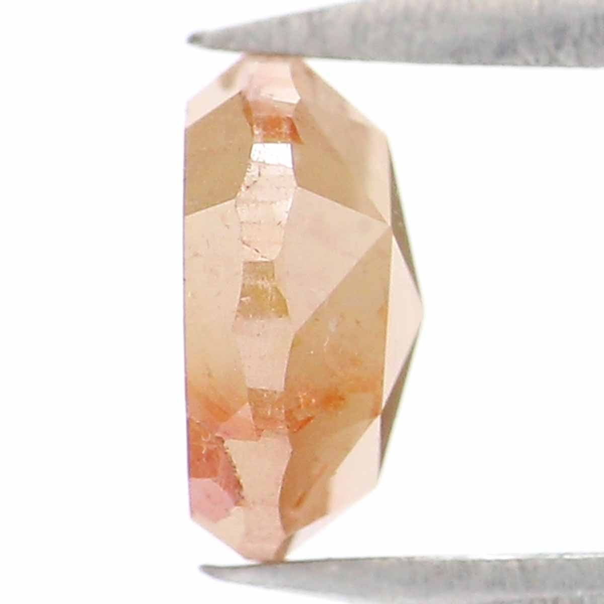 0.97 CT Natural Loose Round Rose Cut Diamond Brown Color Round Shape Diamond 6.05 MM Natural Yellow Color Round Rose Cut Diamond LQ8864