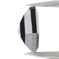 Natural Loose Shield Black Color Diamond 0.66 CT 5.40 MM Shield Shape Rose Cut Diamond L9786