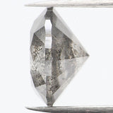 1.83 Ct Natural Loose Diamond, Round Brilliant Cut, Salt Pepper Diamond, Black Diamond, Gray Diamond, Rustic Diamond, Round Cut Diamond KDL903