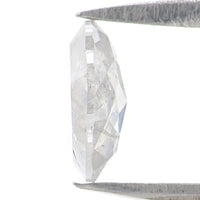 Natural Loose Oval Diamond Grey Color 0.67 CT 6.64 MM Oval Rose Cut Shape Diamond KDL2589