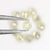 Natural Loose Rose Cut Salt Natural Loose Rose Cut Diamond Grey Color 1.44 CT 2.80 MM Round Rose Cut Shape Diamond L6349Pepper Diamond Grey Color 1.44 CT 2.80 MM Round Rose Cut Shape Diamond L6349