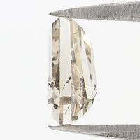 Natural Loose Coffin Diamond White - I Color 1.02 CT 7.07 MM Coffin Rose Cut Shape Diamond L2659