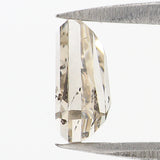 Natural Loose Coffin Diamond White - I Color 1.02 CT 7.07 MM Coffin Rose Cut Shape Diamond L2659