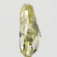 0.15 CT Natural Loose Diamond, Pear Diamond, Yellow Color Diamond, Rustic Diamond, Pear Cut Diamond, Fancy Color Diamond L5486