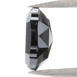 Natural Loose Oval Diamond Black Color 1.31 CT 7.10 MM Oval Shape Rose Cut Diamond L7596