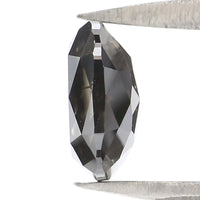Natural Loose Cushion Black Color Diamond 0.75 CT 5.80 MM Cushion Shape Rose Cut Diamond KR2084
