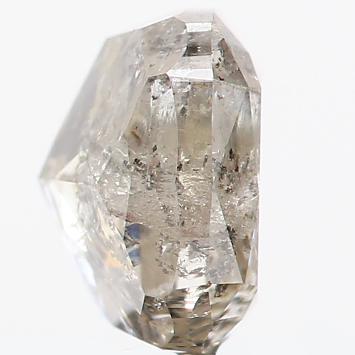1.01 Ct Natural Loose Cushion Shape Diamond Green Color Cushion Cut Diamond 5.60 MM Natural Green Color Cushion Brilliant Cut Diamond LQ5953