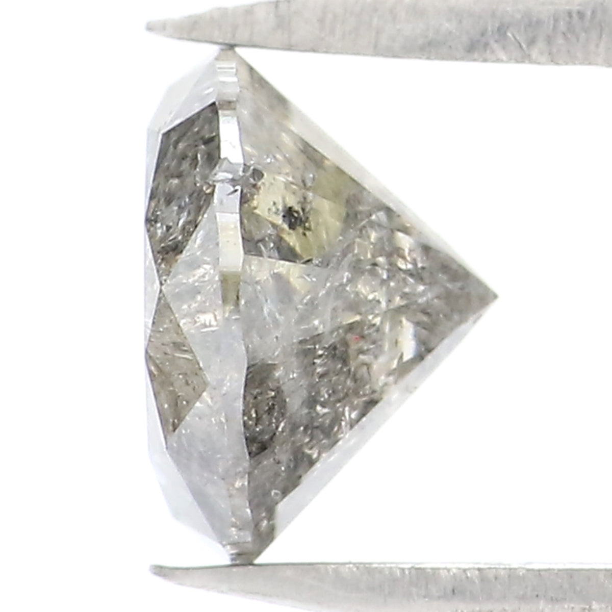 0.96 CT Natural Loose Round Shape Diamond Salt And Pepper Round Cut Diamond 6.00 MM Natural Loose Diamond Round Brilliant Cut Diamond LQ2031