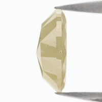 Natural Loose oval Diamond Yellow Color 0.80 CT 7.00 MM oval Rose Cut Shape Diamond L8014