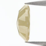 Natural Loose oval Diamond Yellow Color 0.80 CT 7.00 MM oval Rose Cut Shape Diamond L8014