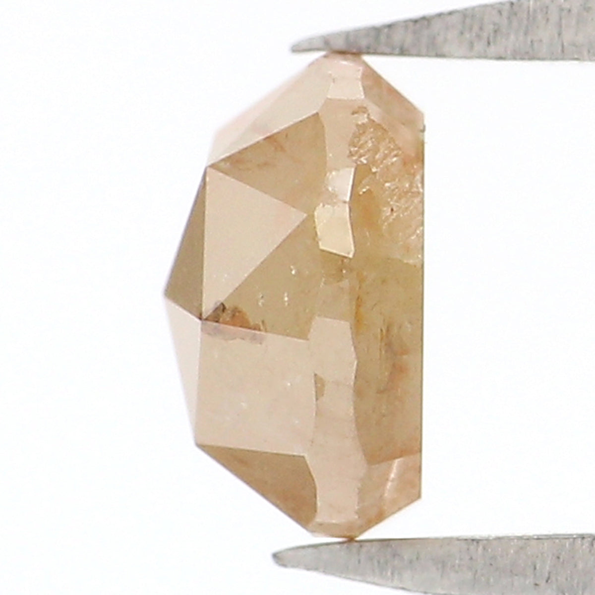 0.89 CT Natural Loose Round Rose Cut Diamond Yellow Color Round Shape Diamond 5.75 MM Natural Loose Gray Color Round Rose Cut Diamond LQ8867