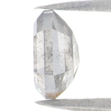 Natural Loose Shield Diamond Grey Color 1.12 CT 7.08 MM Shield Shape Rose Cut Diamond KDL2570