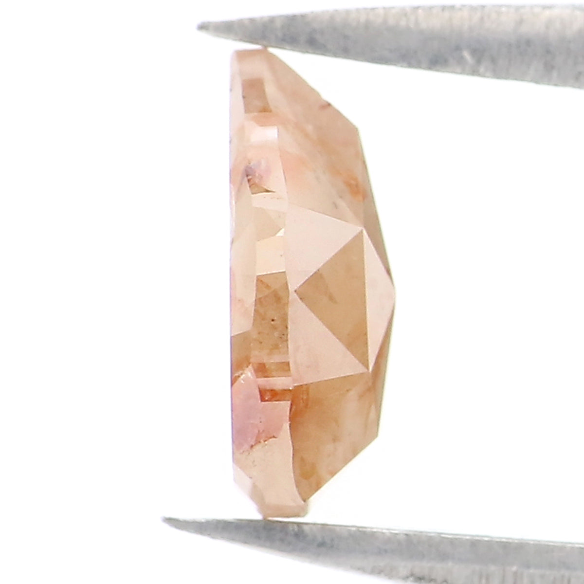 0.92 CT Natural Loose Pear Shape Diamond Brown Grey Color Pear Cut Diamond 7.40 MM Natural Loose Diamond Pear Shape Rose Cut Diamond KQ1857