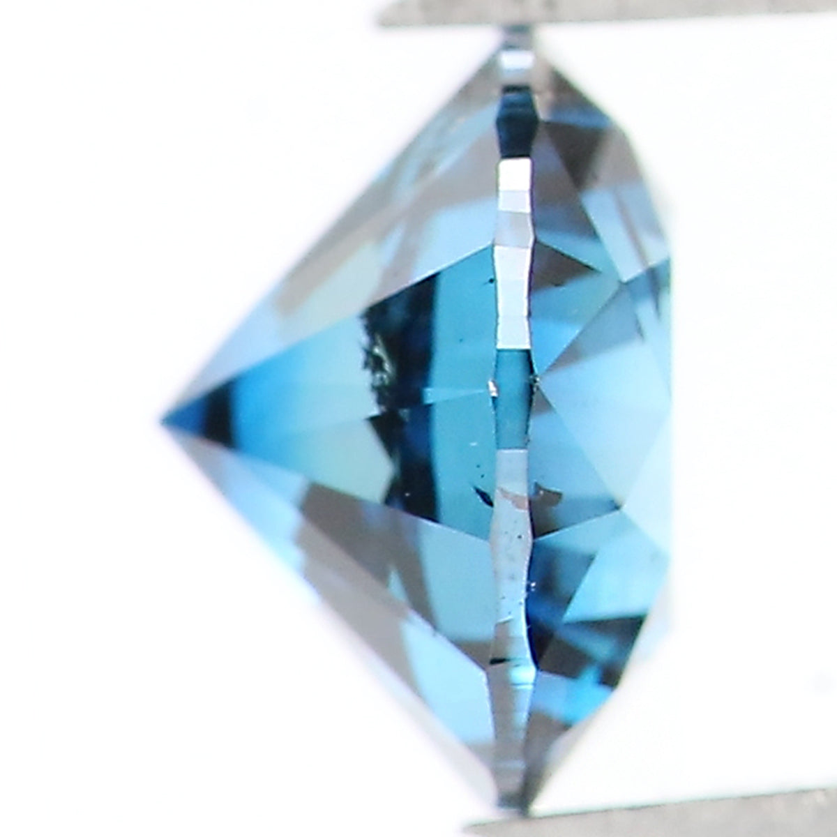 0.60 Ct Natural Loose Round Shape Diamond Blue Color Round Cut Diamond 5.15 MM Natural Loose Blue Diamond Round Brilliant Cut Diamond QL1659