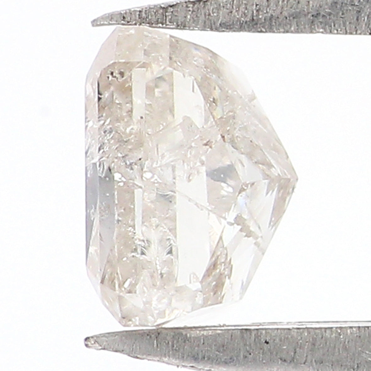 0.54 CT Natural Loose Emerald Shape Diamond Grey Color Emerald Cut Diamond 4.60 MM Natural Yellow Color Emerald Brilliant Cut Diamond LQ7413