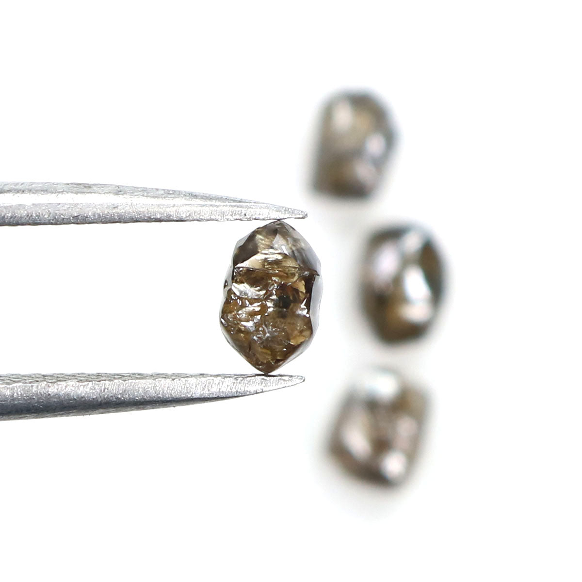 Natural Loose Rough Brown Color Diamond 2.47 CT 4.50 MM Rough Shape  Diamond KDL6393