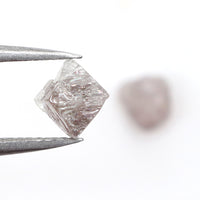 Natural Loose Rough Diamond Grey Color 1.70 CT 5.05 MM Rough Irregular Shape Diamond KR2253