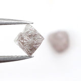 Natural Loose Rough Diamond Grey Color 1.70 CT 5.05 MM Rough Irregular Shape Diamond KR2253