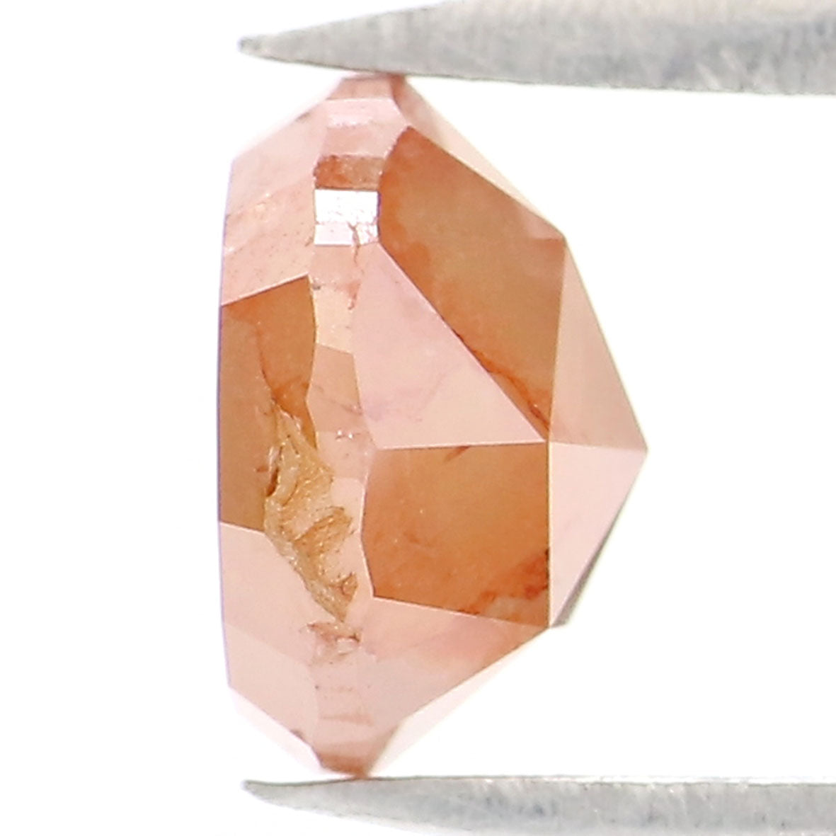 1.15 CT Natural Loose Round Rose Cut Diamond Brown Color Round Shape Diamond 6.15 MM Natural Loose Brown Color Round Rose Cut Diamond LQ8862