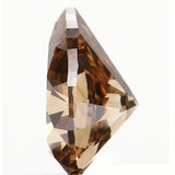 0.45 CT Natural Loose Diamond, Pear Diamond, Brown Diamond, Rustic Diamond, Pear Cut Diamond, Fancy Color Diamond, L660