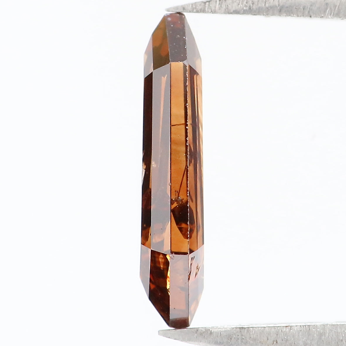 0.68 CT Natural Loose Shield Shape Diamond Brown Color Shield Shape Diamond 9.35 MM Natural Loose Diamond Shield Rose Cut Diamond QL1757