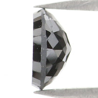 Natural Loose Rose Cut Black Color Diamond 0.94 CT 6.10 MM Round Rose Cut Shape Diamond KR1634