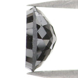 Natural Loose Rose Cut Black Color Diamond 0.94 CT 6.10 MM Round Rose Cut Shape Diamond KR1634
