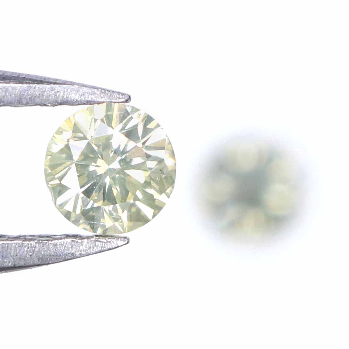 Natural Loose Round Brilliant Cut Diamond White - J Color 0.38 CT 3.50 MM Round Shape Diamond L2002