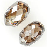 0.76 Ct Natural Loose Diamond, Brown Black Diamond, briolette Diamond, Drop Cut Diamond, Rose Cut Real Rustic Diamond, KDL9480