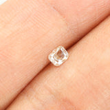 0.15 Ct Natural Loose Diamond, Cushion Diamond, Brown Diamond, Polished Diamond, Real Diamond, Rustic Diamond, Antique Diamond L5513
