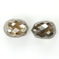 0.92 Ct Natural Loose Diamond, Briolette Diamond, Brown Diamond, Briolette Cut Bead Diamond, Polished Diamond, Faceted Diamond L9904