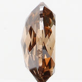 0.25 Ct Natural Loose Diamond, Oval Diamond, Brown Diamond, Antique Diamond, Rustic Diamond, Polished Diamond, Real Diamond L487