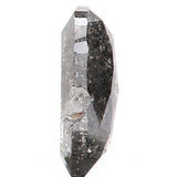 0.56 Ct Natural Loose Diamond, Oval Diamond, Black Diamond, Grey Diamond, Salt and Pepper Diamond, Antique Diamond, Real Diamond KDL074